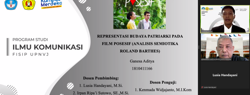 Implementasi Kerjasama MBKM, Dosen Prodi FTV FISIP Widyatama Uji Sidang Skripsi Mahasiswa Prodi Ilkom UPN Veteran Jakarta