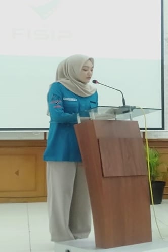 Sabrina Amelia Putri Kurniadi (Ketua SEMA FISIP) Masa Bakti 2024 - 2025