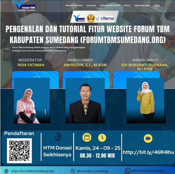 Fitur Website TBM Sumedang